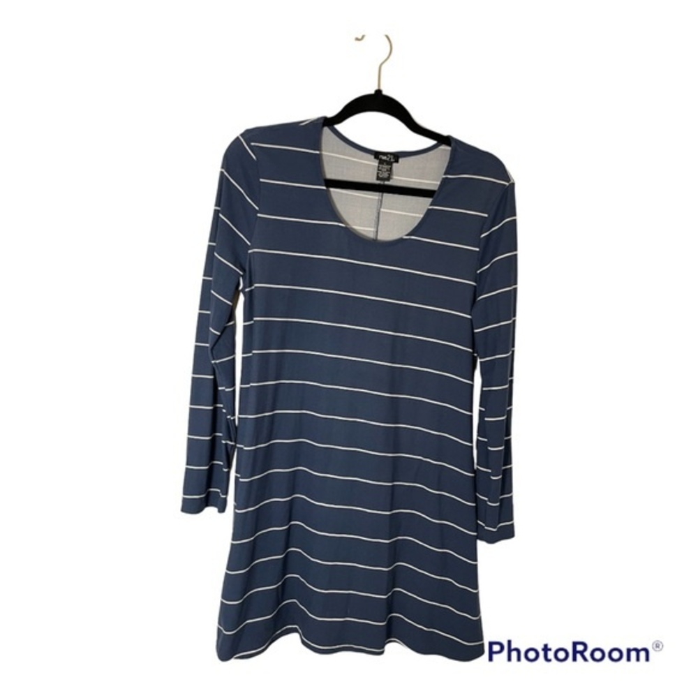 Juniors Rue 21 Long Sleeve Striped Dress Size Large